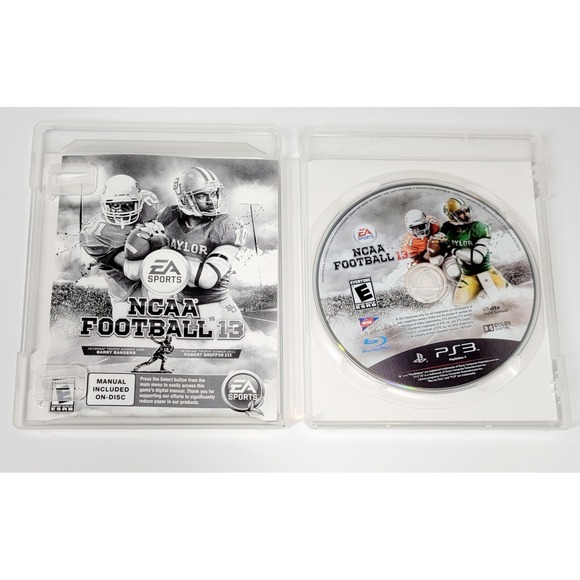NCAA Football 13 (Sony PlayStation 3, 2012) PS3 Complete Game w/ Manual & Case - Picture 3 of 4